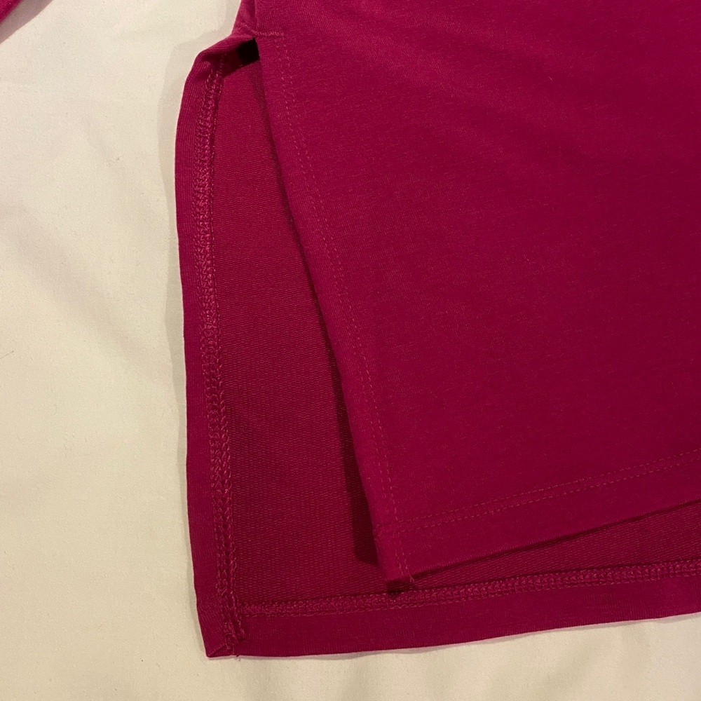 NIKE Dri-Fit Berry Pink Yoga Hoodie Loose Fit‎ Athleisure NWT Size L - Picture 7 of 16